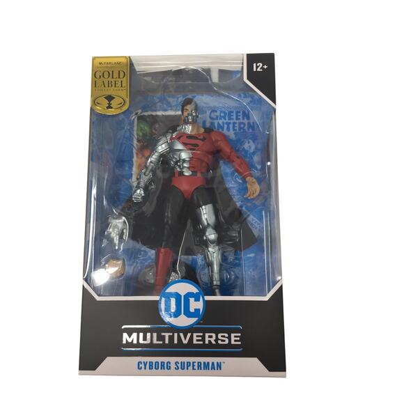 2025 McFarlane DC Multiverse - Cyborg Superman (Revenge Green Lanterns) - Gold - Picture 1 of 5